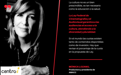 Falta incluir el concepto de productor nacional independiente en la propuesta de Ley: Mónica Lozano