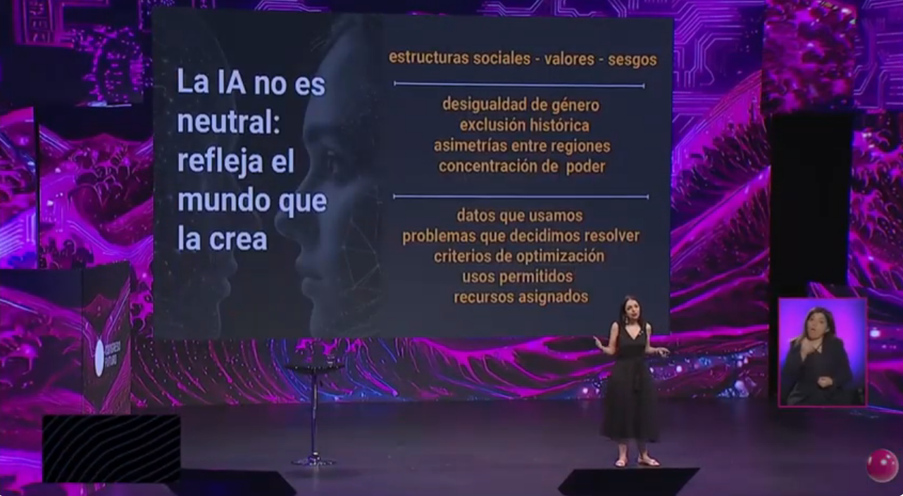 “IA, responsabilidad humana y destino colectivo”.